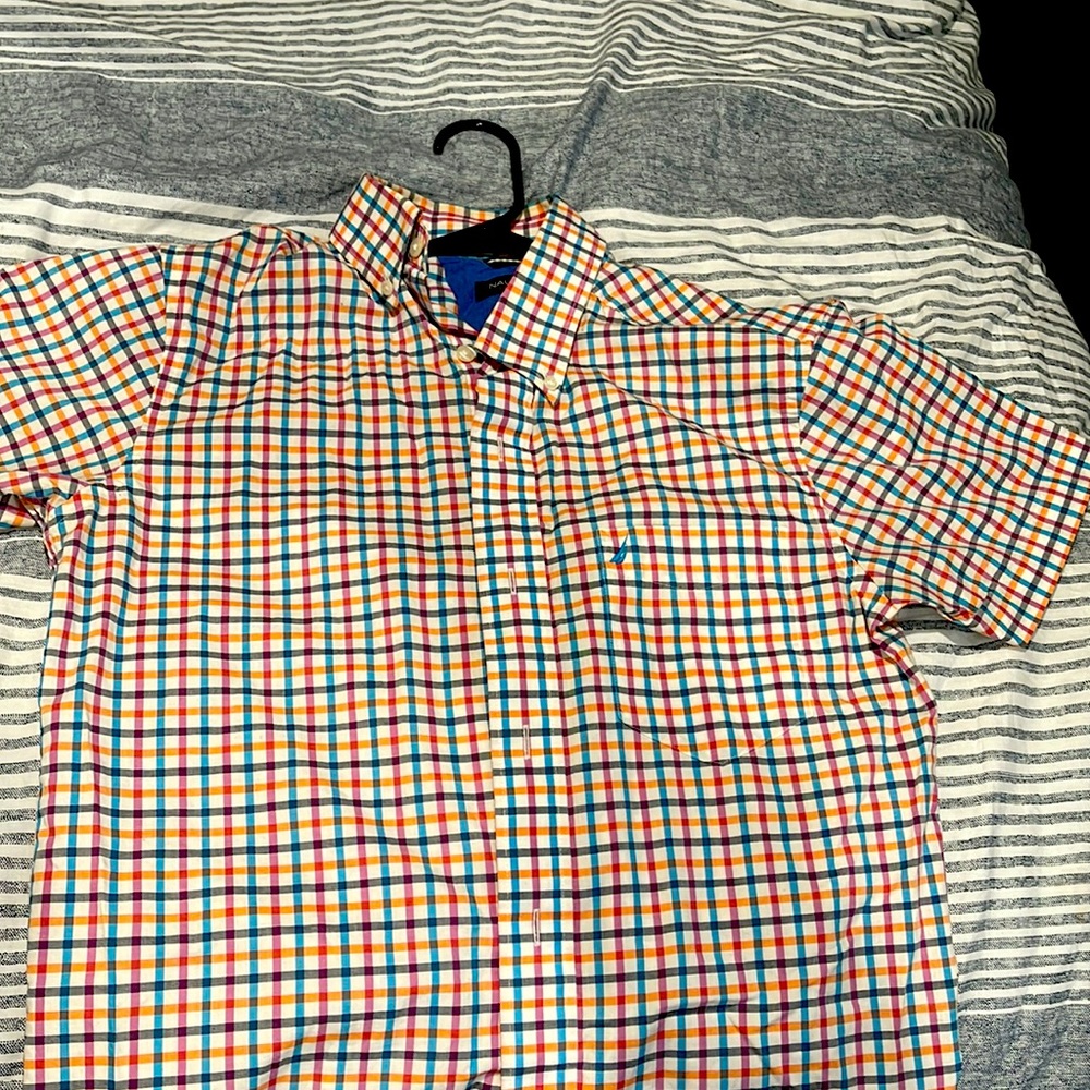 Nautica CLASSIC FIT PLAID SHIRT